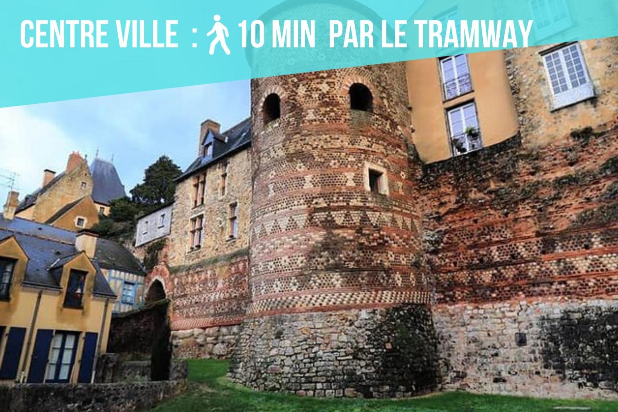 Апартаменты Tramway 10 Jaures Cosy Proche Gare Ле-Ман Экстерьер фото